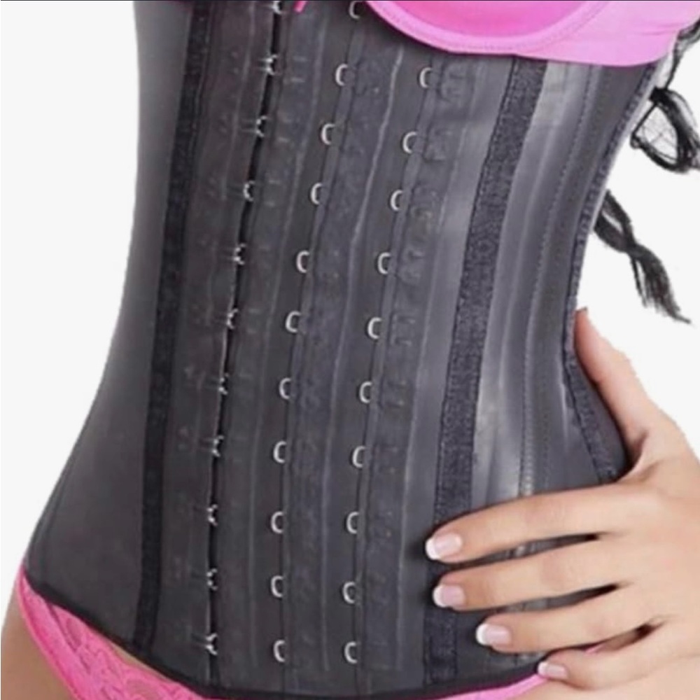 Pre-owned Lady slim xs waist trainer/ faja, black